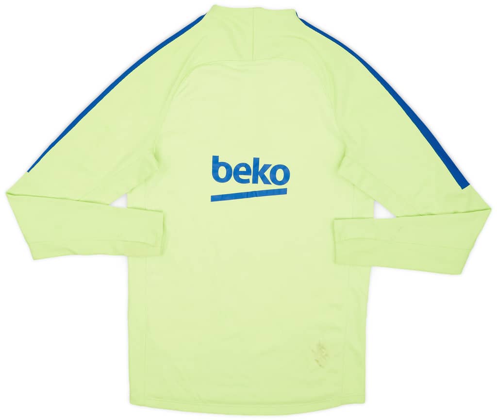 2017-18 Barcelona Nike 1/4 Zip Drill Top - 5/10 - (S)