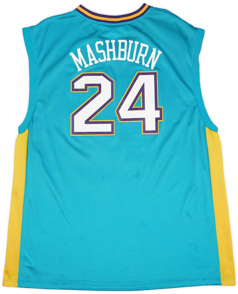 2002-05 New Orleans Hornets Mashburn #24 Reebok Away Jersey (Very Good) XXL