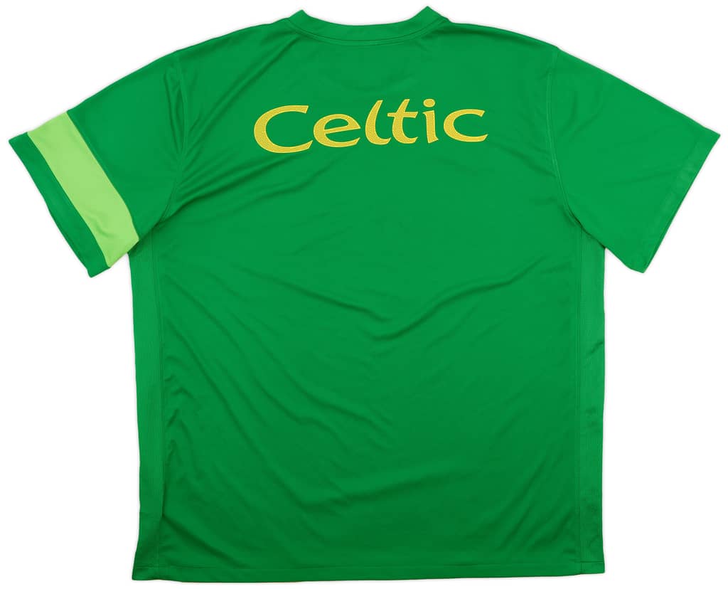 2010-11 Celtic Nike Training Shirt - 8/10 - (XXL)