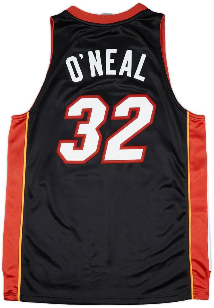 2004-06 Miami Heat O'Neal #32 Authentic Reebok Away Jersey (Very Good) L