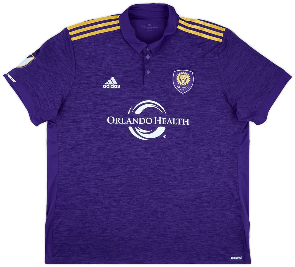 2017-18 Orlando City Home Shirt - 10/10 - (XXL)