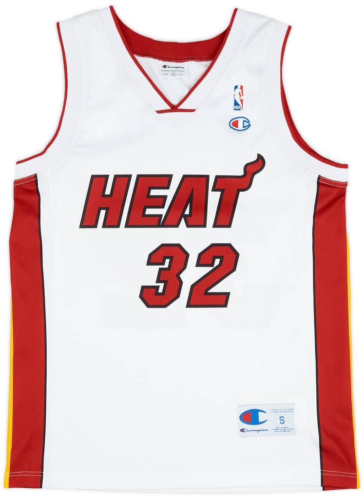 2004-07 Miami Heat O'Neal #32 Champion Alternate Jersey (Excellent) S