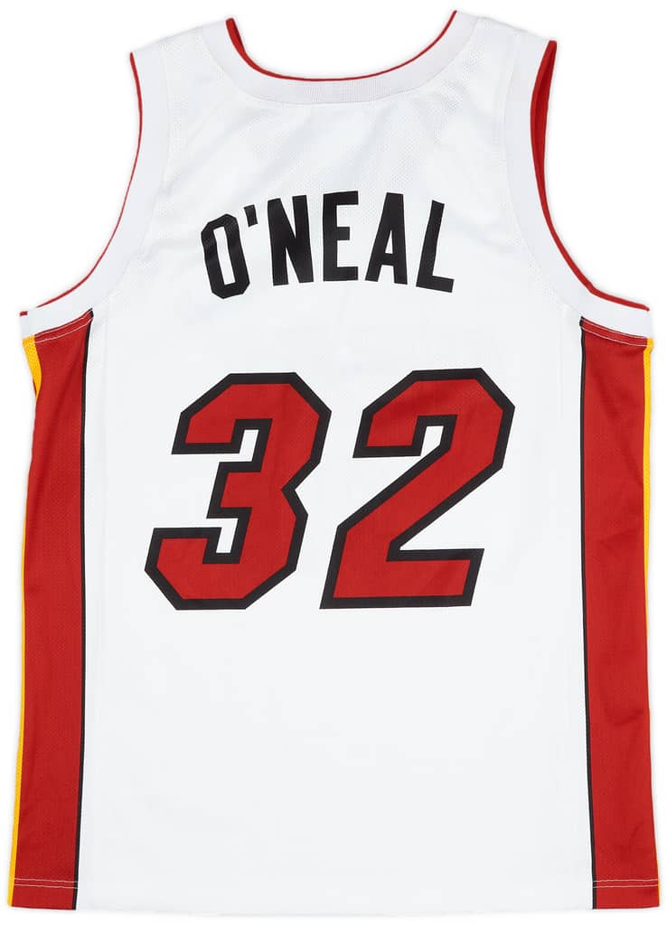 2004-07 Miami Heat O'Neal #32 Champion Alternate Jersey (Excellent) S