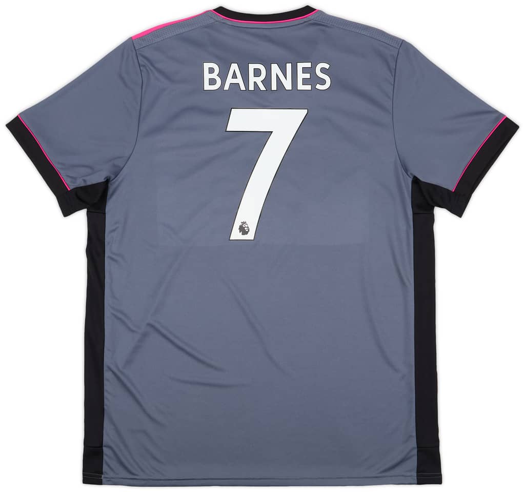 2021-22 Leicester Third Shirt Barnes #7 (XL)