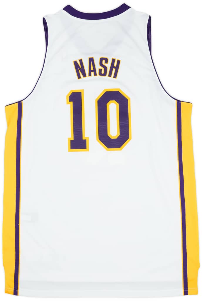 2012-14 LA Lakers Nash #10 adidas Swingman Alternate Jersey (Excellent) XL