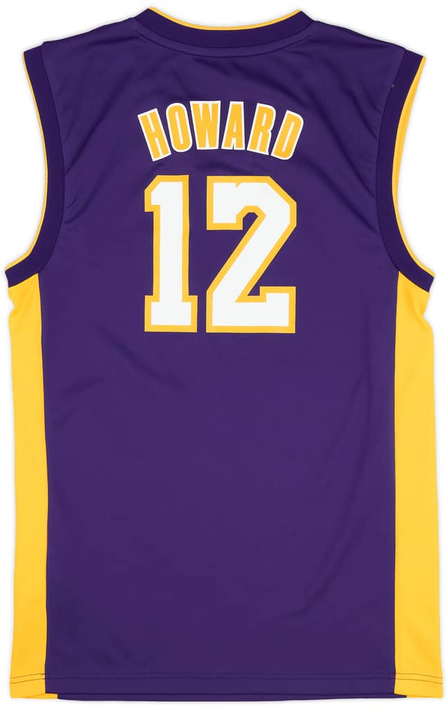 2012-13 LA Lakers Howard #12 adidas Away Jersey (Excellent) S