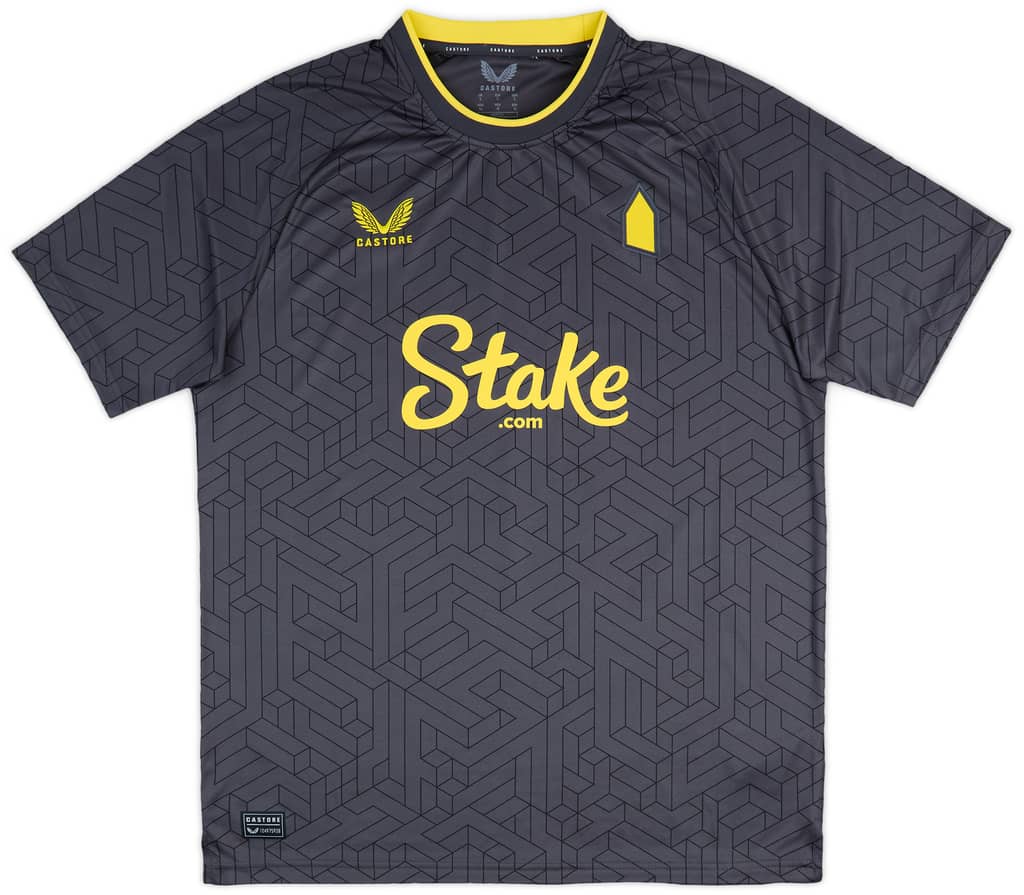 2024-25 Everton Away Shirt Branthwaite #32 