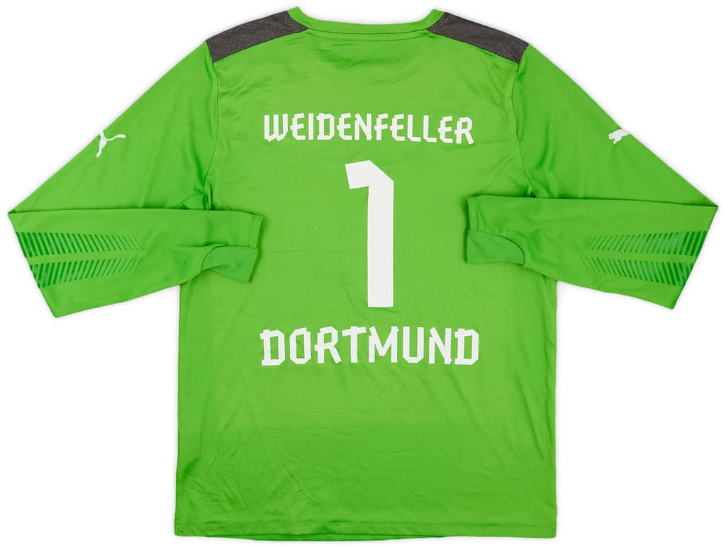2013-14 Borussia Dortmund GK Shirt Weidenfeller #1 - 8/10 - (XL.Boys)