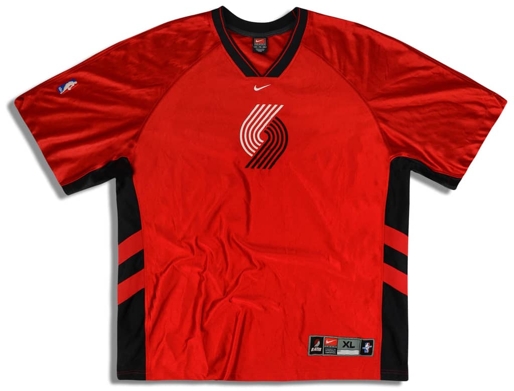 1998-99 Authentic Portland Trail Blazers Nike Shooting Shirt XL