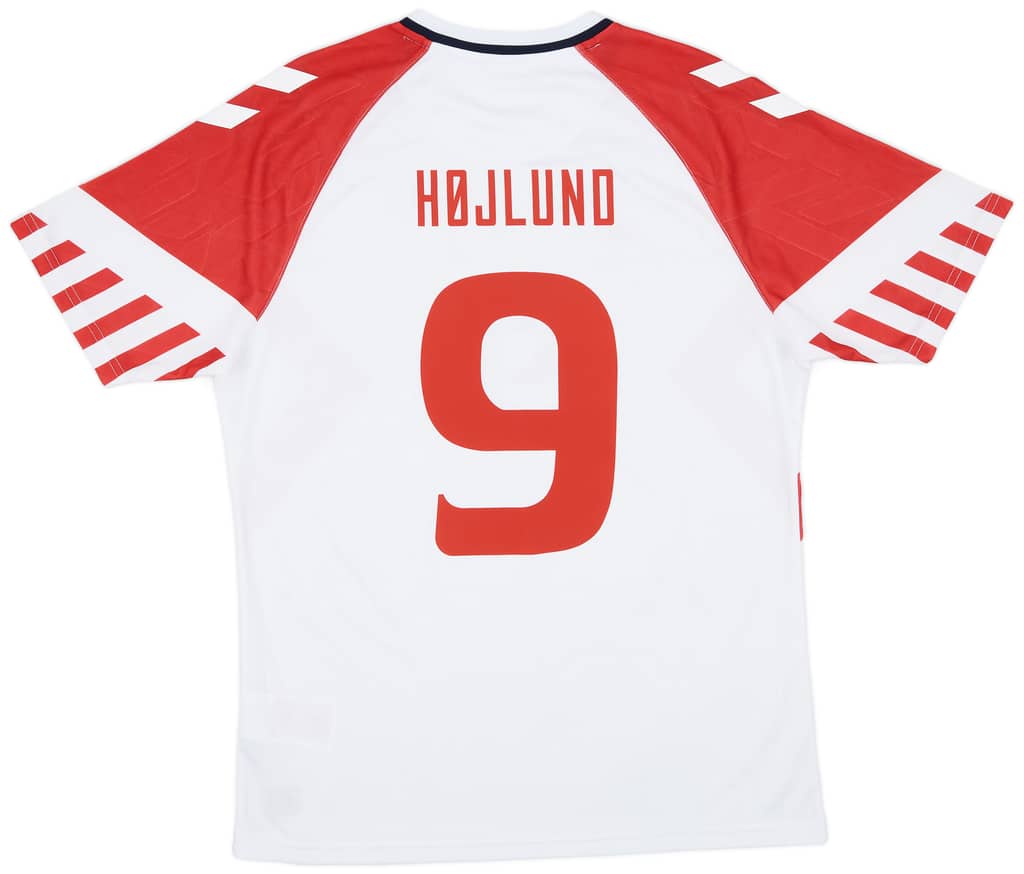 2023-24 Denmark Away Shirt Hojlund #9