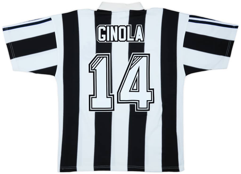 1995-97 Newcastle Home Shirt Ginola #14 - 10/10 - (M)