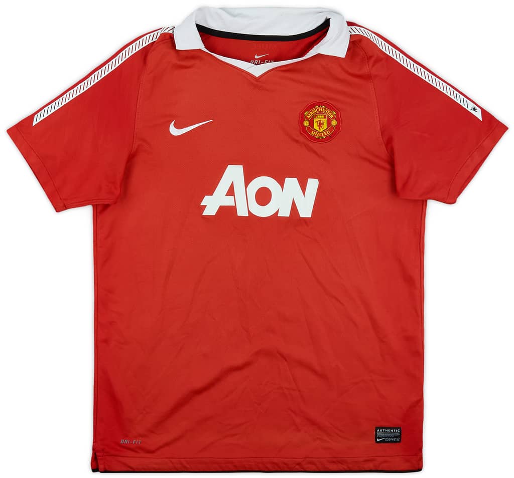 2010-11 Manchester United Home Shirt - 6/10 - (XL.Boys)