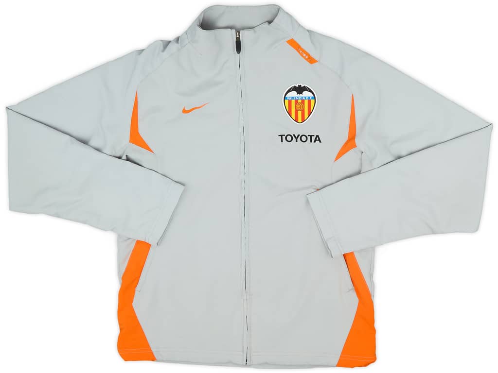 2007-08 Valencia Nike Track Jacket - 8/10 - (S)