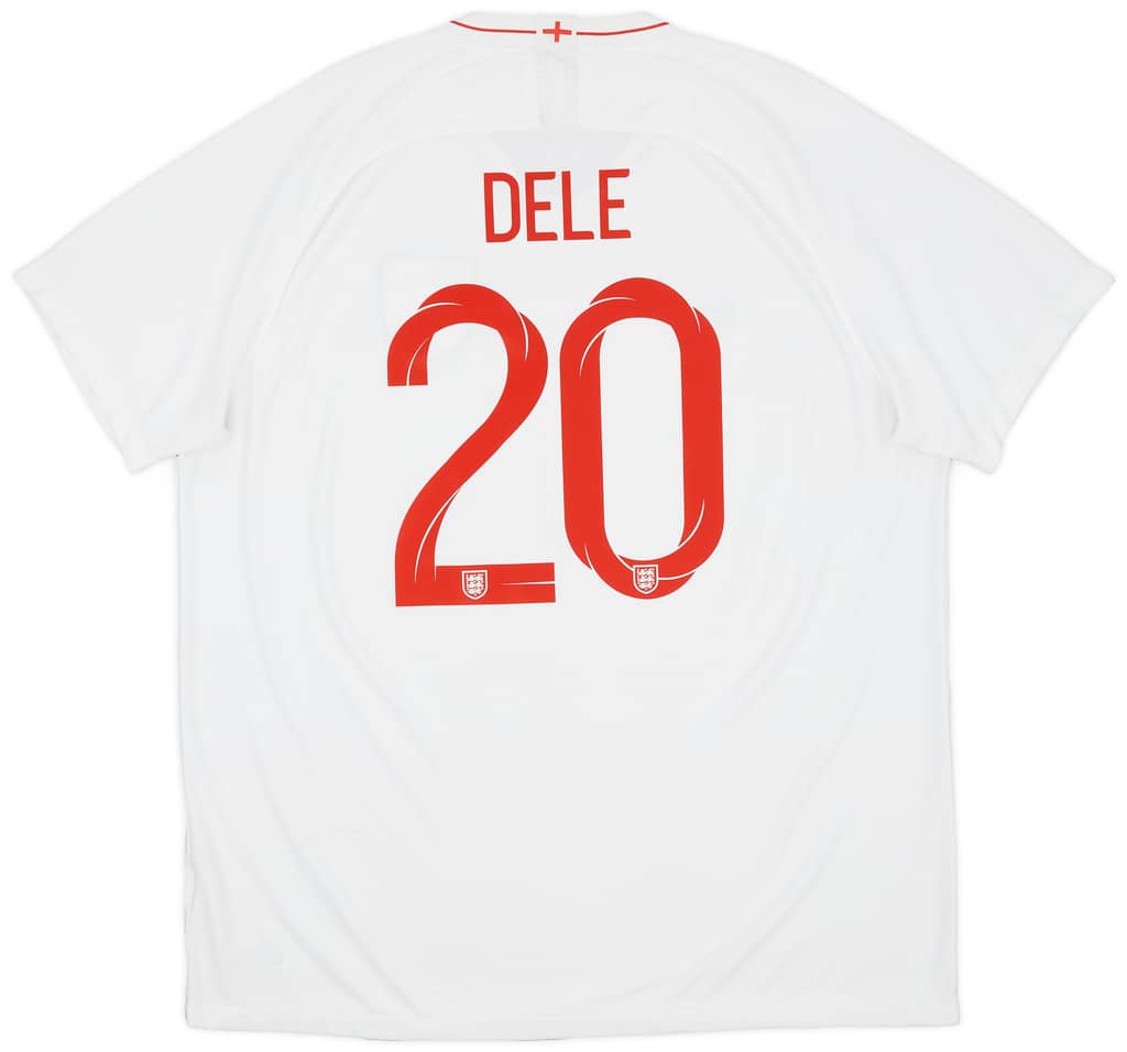 2018-19 England Home Shirt Dele #20 - 7/10 - (XXL)
