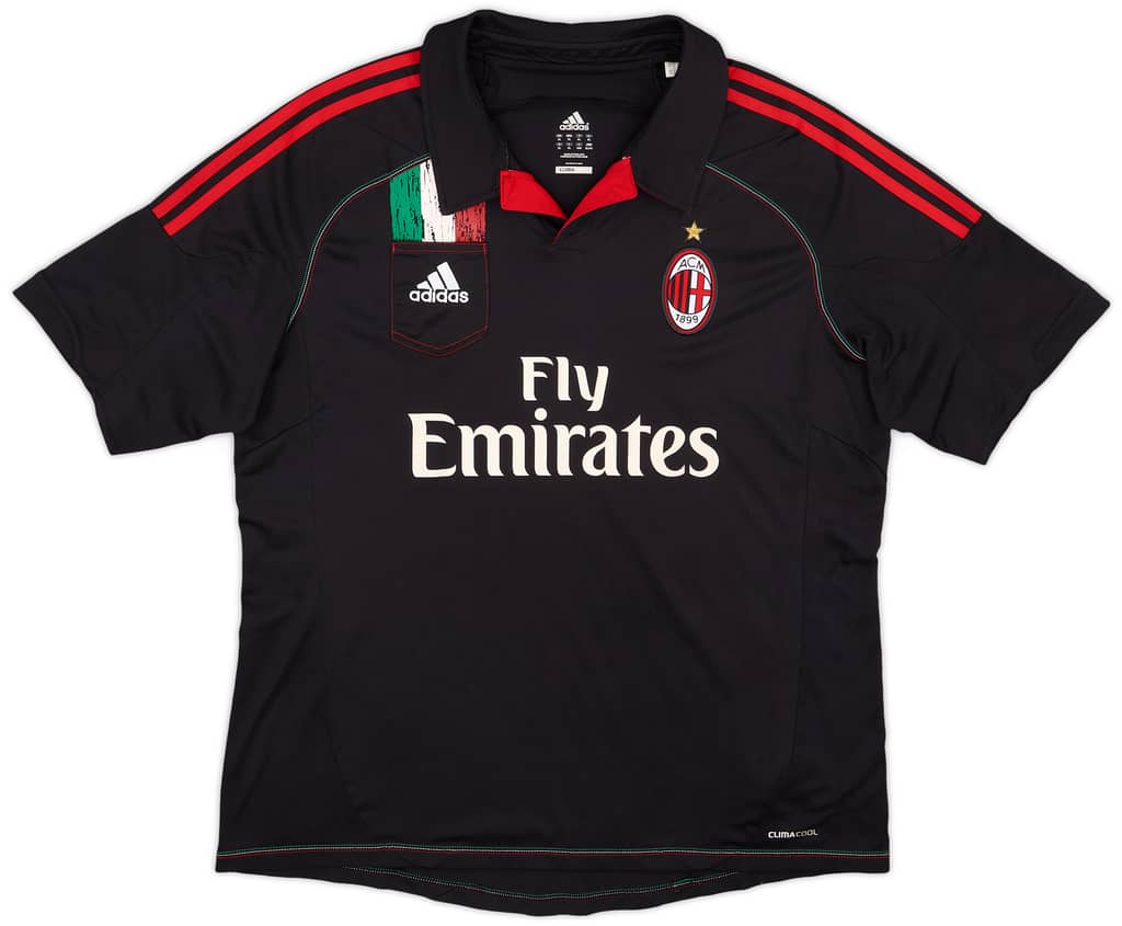 2012-13 AC Milan Third Shirt - 6/10 - (XL)