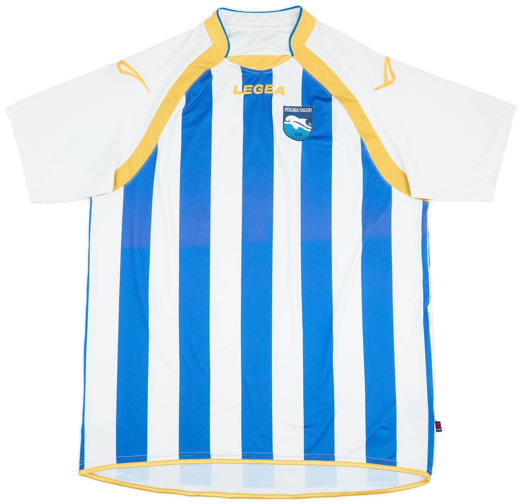 2010-11 Pescara Home Shirt - 8/10 - (XXL)