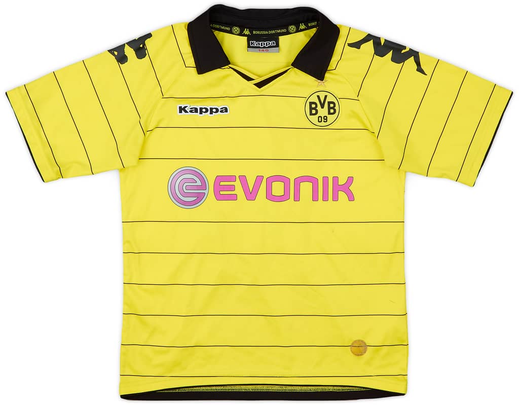 2010-11 Borussia Dortmund Home Shirt Lucas #18 - 6/10 - (S.Boys)