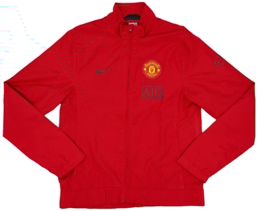2009-10 Manchester United Nike Track Jacket - 8/10 - (M)