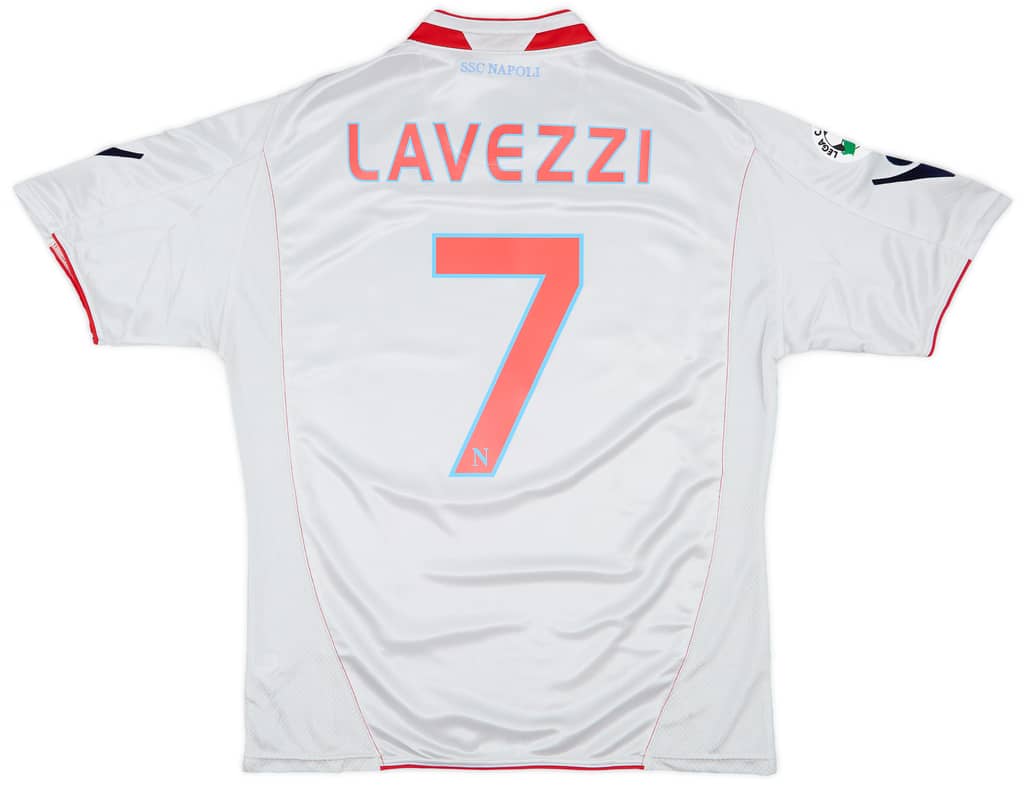 2009-10 Napoli Away Shirt Lavezzi #7 (M)