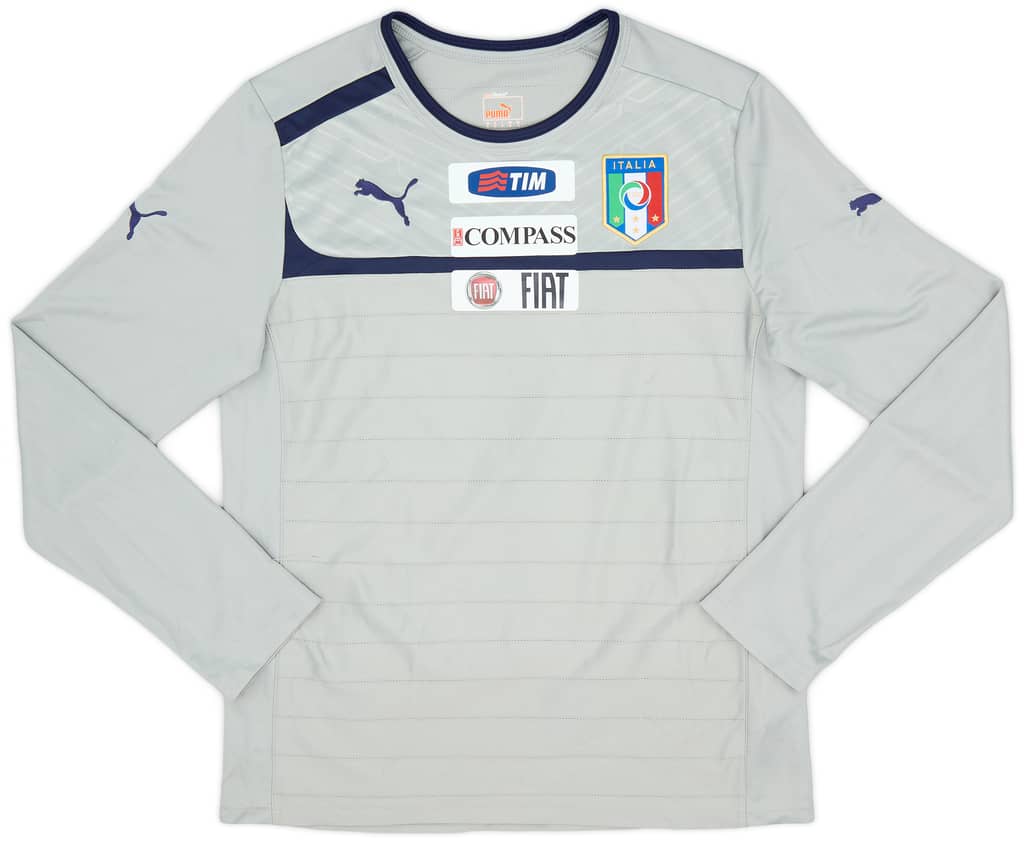 2012-13 Italy Puma Training L/S Shirt - 8/10 - (M)
