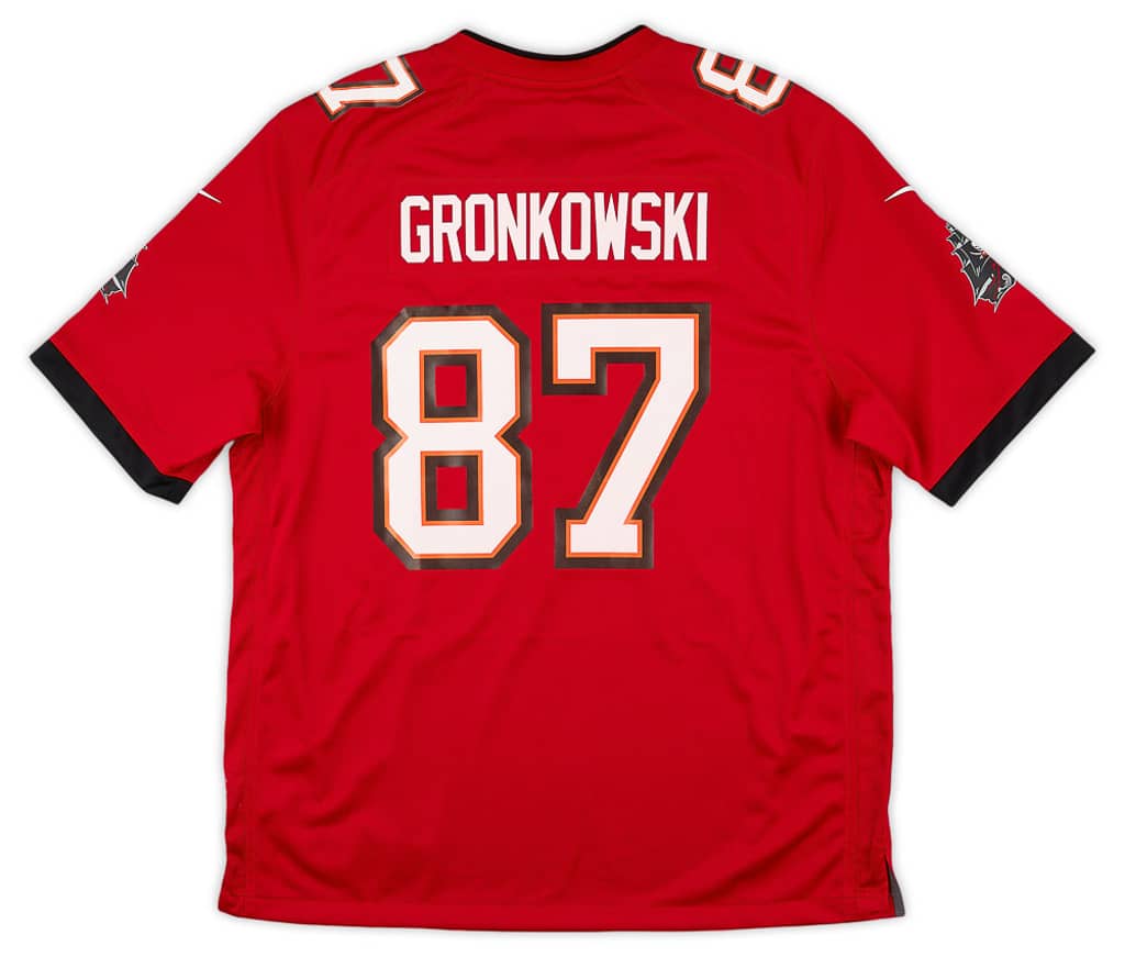 2020-21 Tampa Bay Buccaneers Gronkowski #87 Nike Game Jersey (Home) XL - W/Tags
