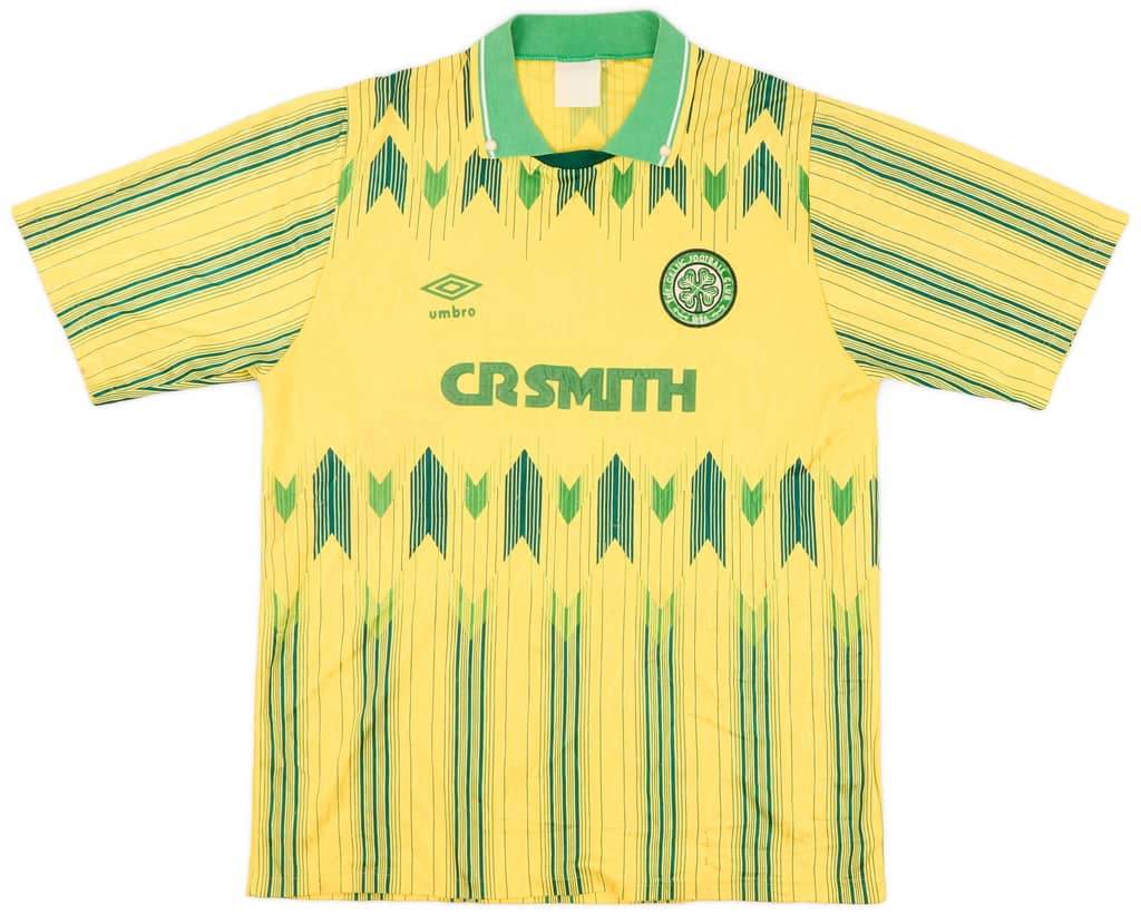 1989-91 Celtic Away Shirt - 8/10 - (L)