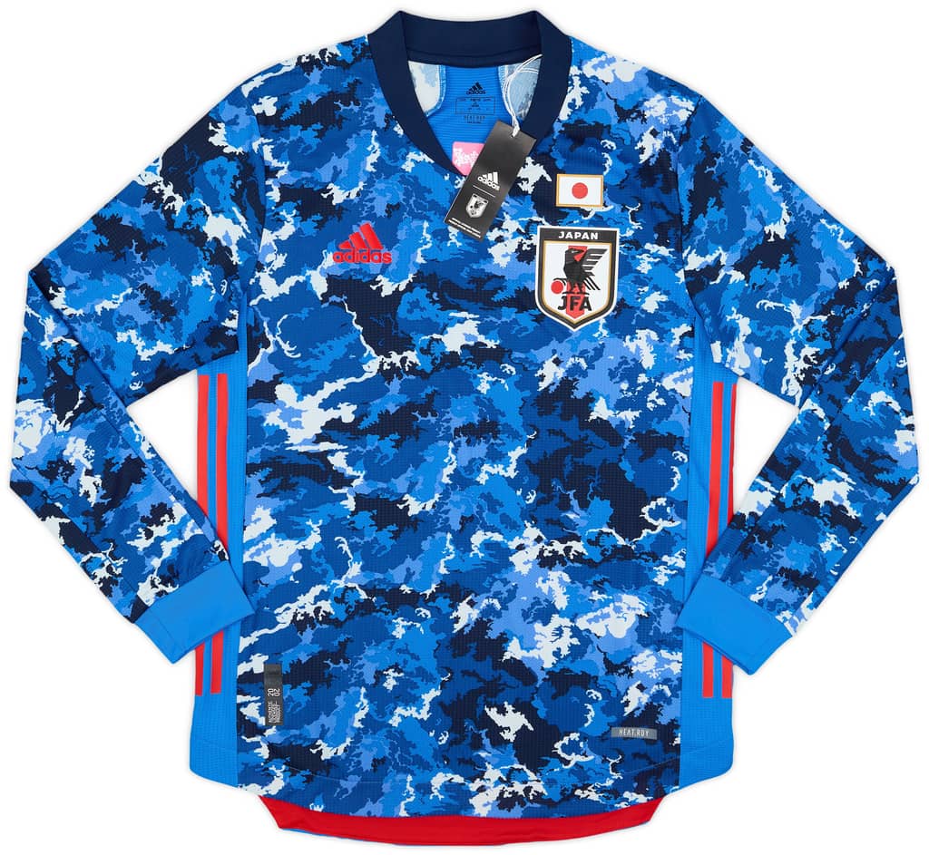 2020-21 Japan Player Issue Home L/S Shirt