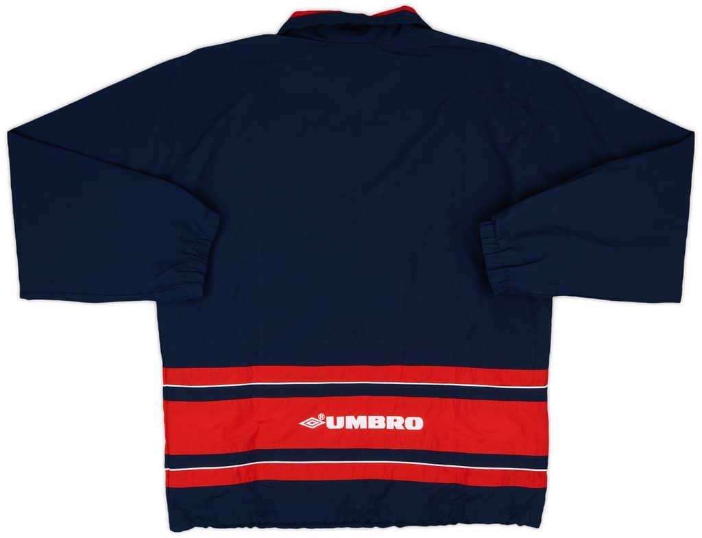 1999-00 England Umbro 1/4 Zip Drill Top - 10/10 - (M)