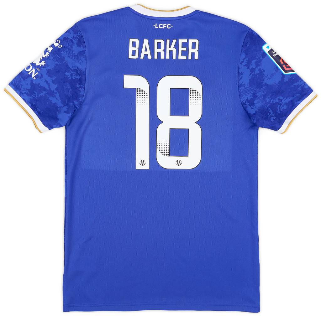 2021-22 Leicester Women's Home Shirt Baker #18 (Unisex Fit - S)