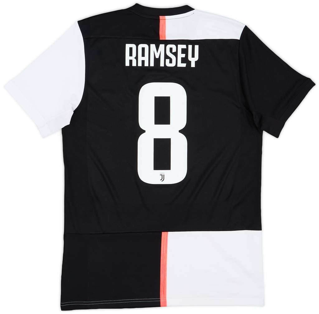 2019-20 Juventus Home Shirt Ramsey #8 - 6/10 - (M)