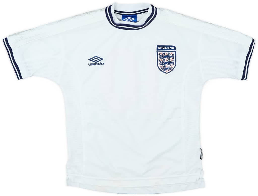 1999-01 England Home Shirt Owen #10 - 6/10 - (Y)