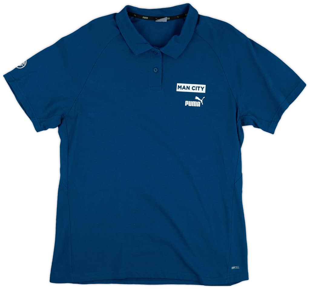 2019-20 Manchester City Puma Polo Shirt - 9/10 - (XL)