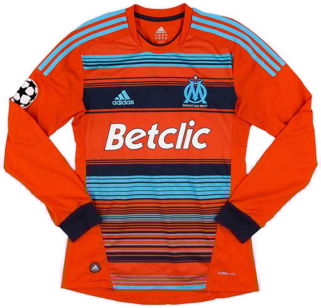 2011-12 Olympique Marseille Third L/S Shirt Valbuena #28 - 7/10 - (S)