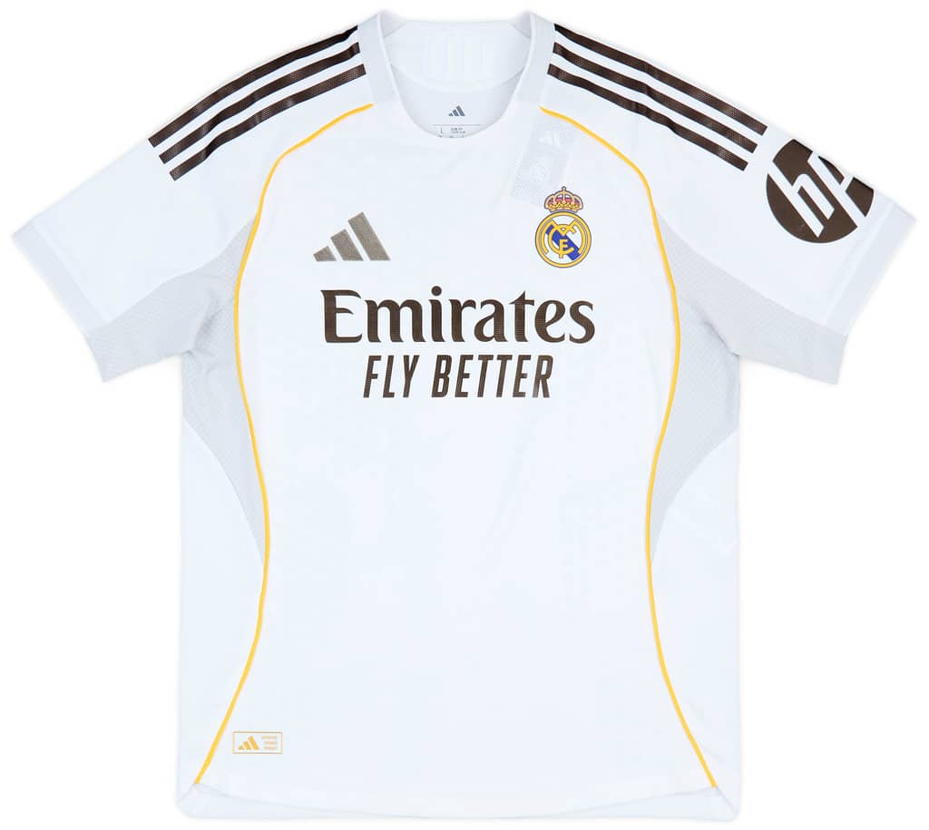 2025-26 Real Madrid Maillot Domicile Authentique Bellingham #5