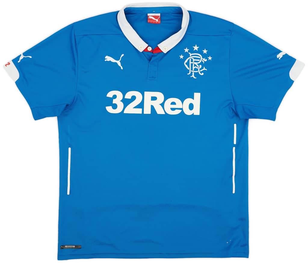 2014-15 Rangers Home Shirt - 6/10 - (L)