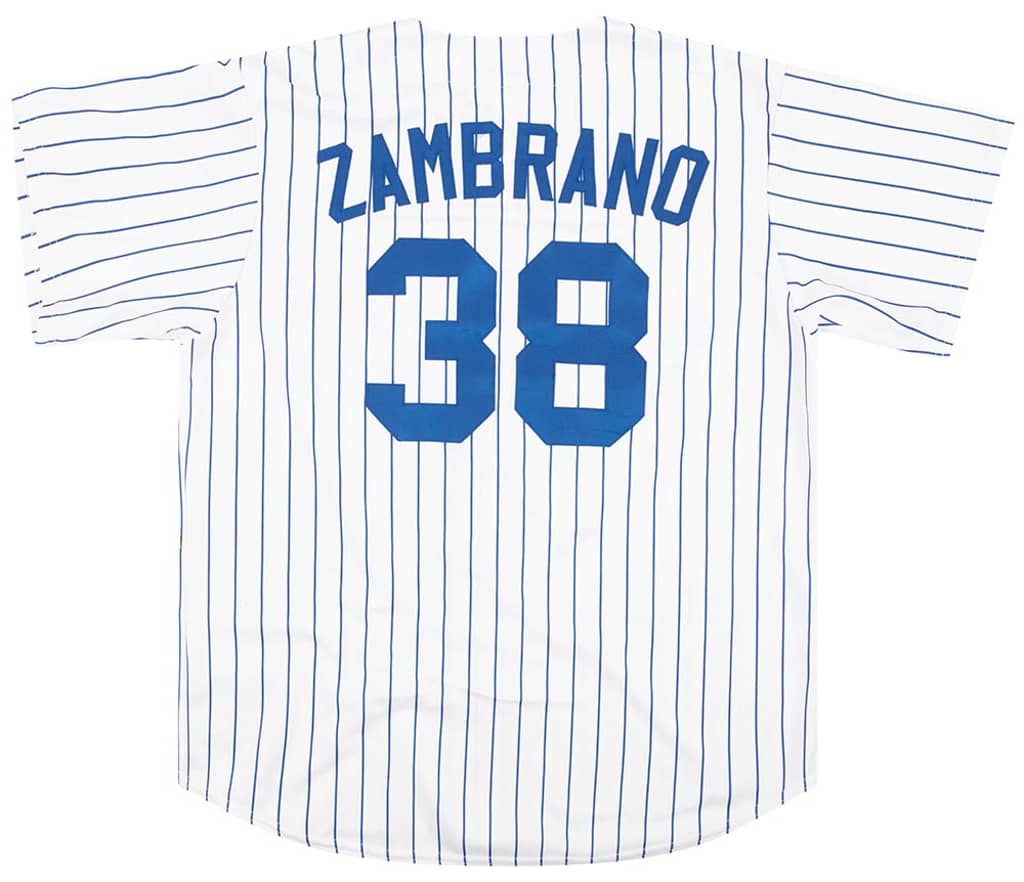 2004-08 Chicago Cubs Zambrano #38 Majestic Jersey (Home) XL