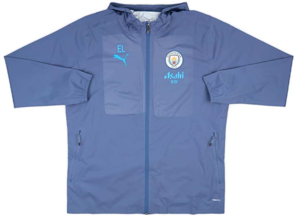 2024-25 Manchester City Staff Issue Rain Jacket #EL - 7/10 - (XL)