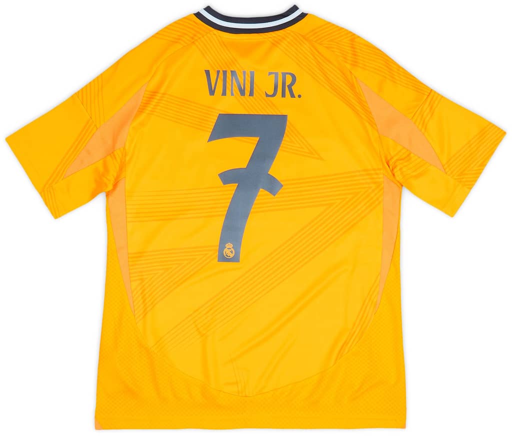 2024-25 Real Madrid Away Shirt Vini Jr. #7 (KIDS)