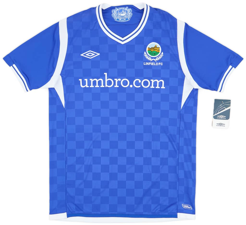 2010-11 Linfield Home Shirt (S)