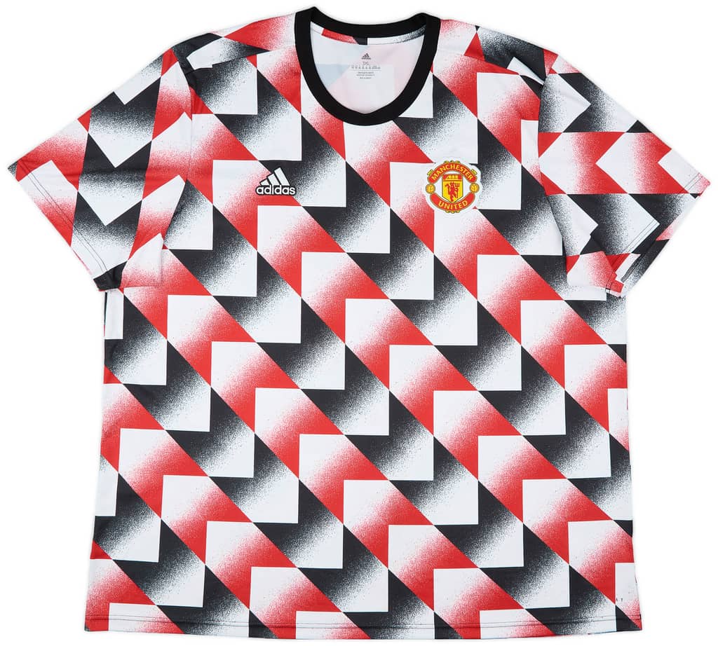 2022-23 Manchester United adidas Training Shirt - 10/10 - (3XL)