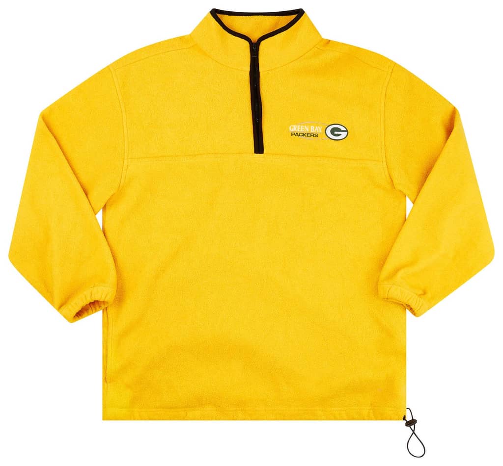 2000s Green Bay Packers NFL 1/4 Zip Fleece Jacket XL