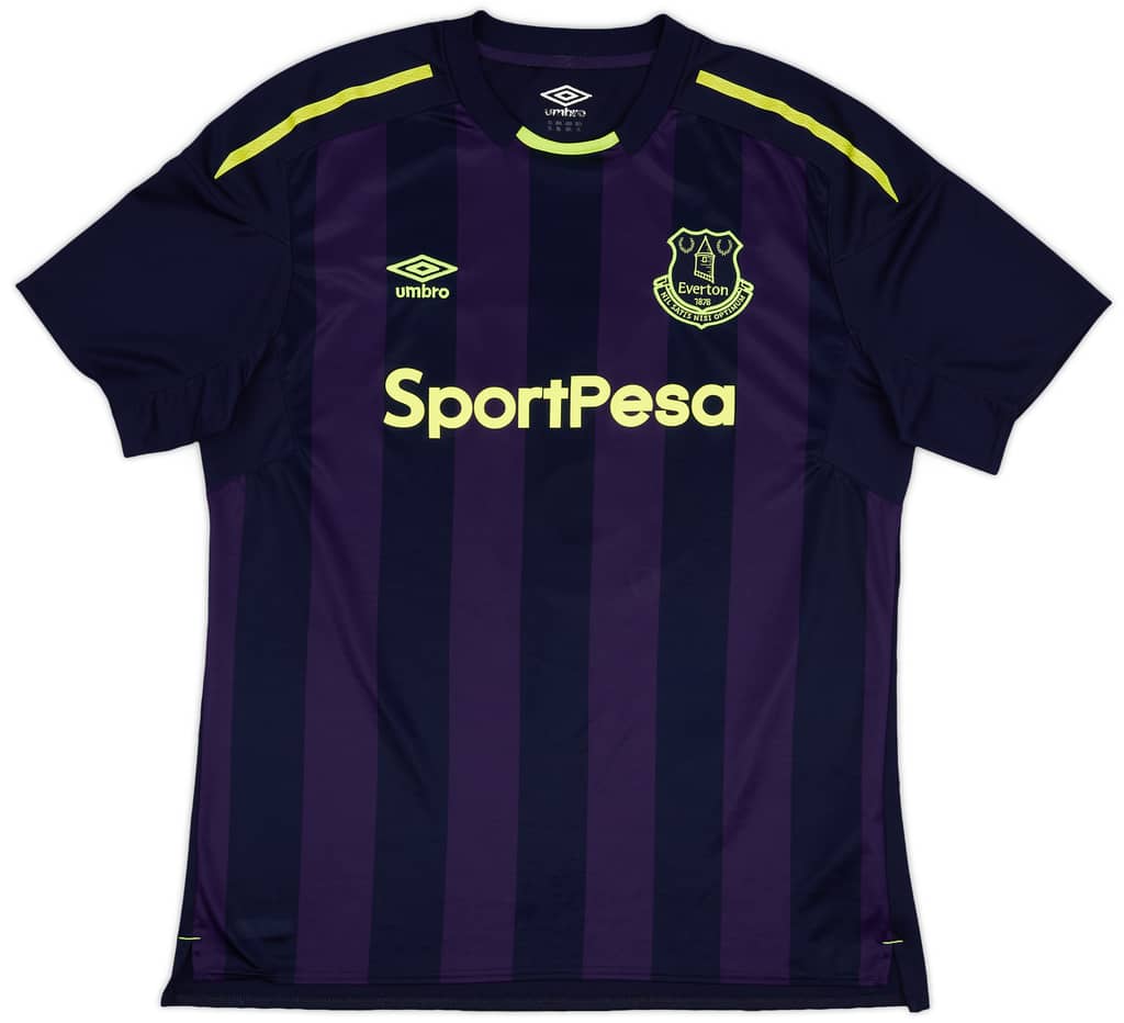 2017-18 Everton Third Shirt Baines #3 - 8/10 - (XL)