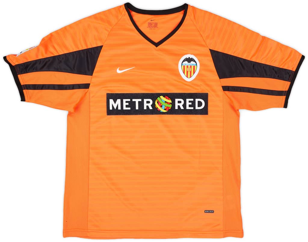 2001-02 Valencia Away Shirt Aimar #21 - 8/10 - (S)