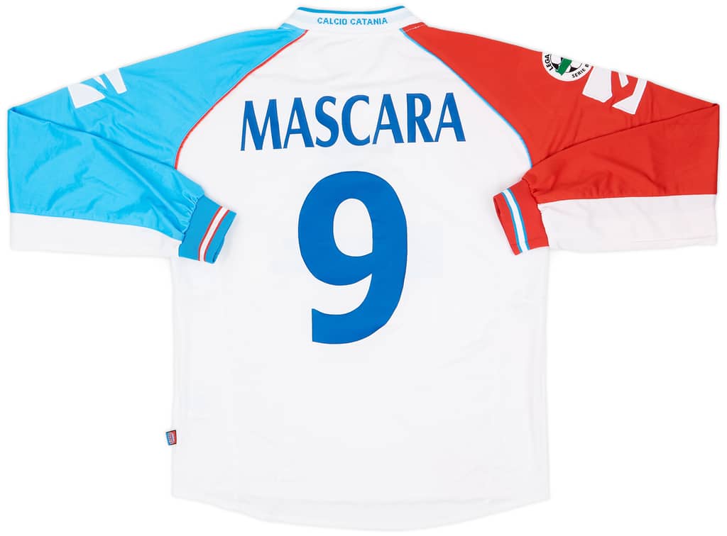 2005-06 Catania Match Worn Away Shirt Mascara #9
