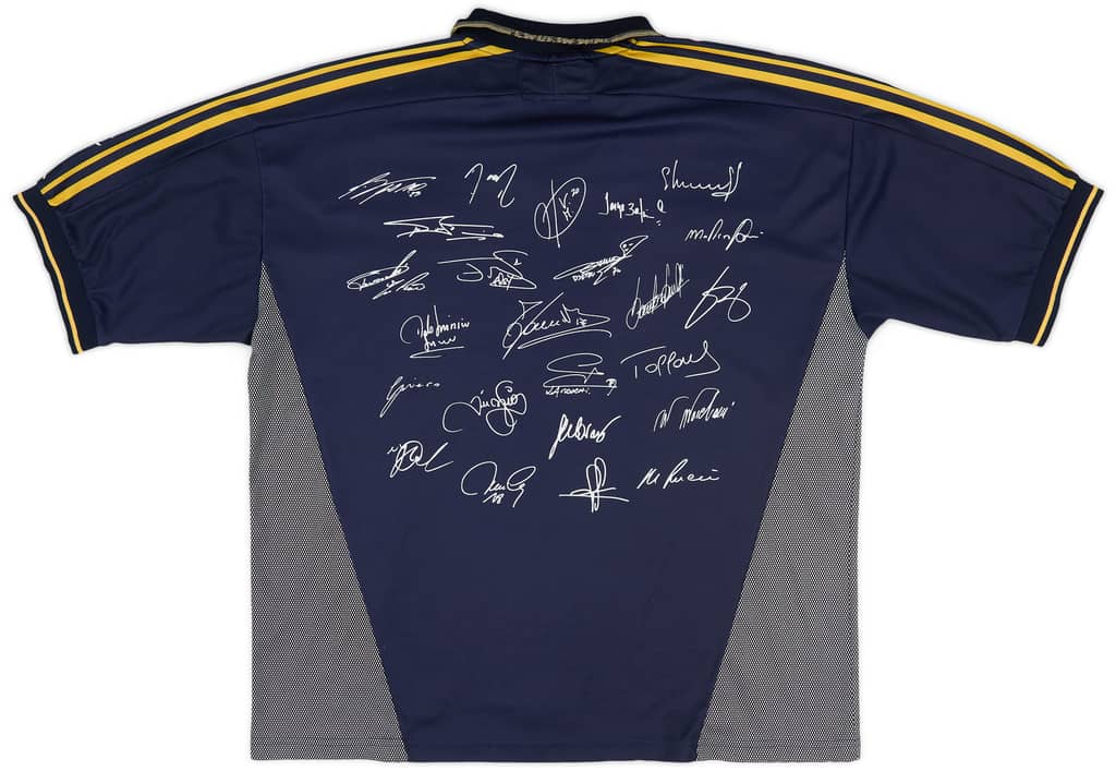 2001-02 Parma 'Signed' Finale TIM Cup Away Shirt - 7/10 - (XL)