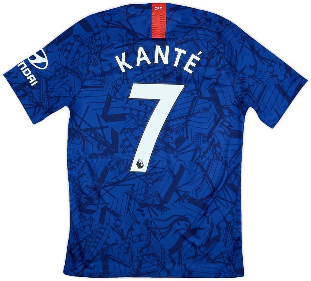 2019-20 Chelsea Home Shirt Kante #7 - 10/10 - (S)