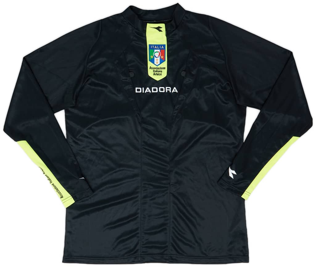 2000s Italy Diadora Referee L/S Shirt - 9/10 - (S)