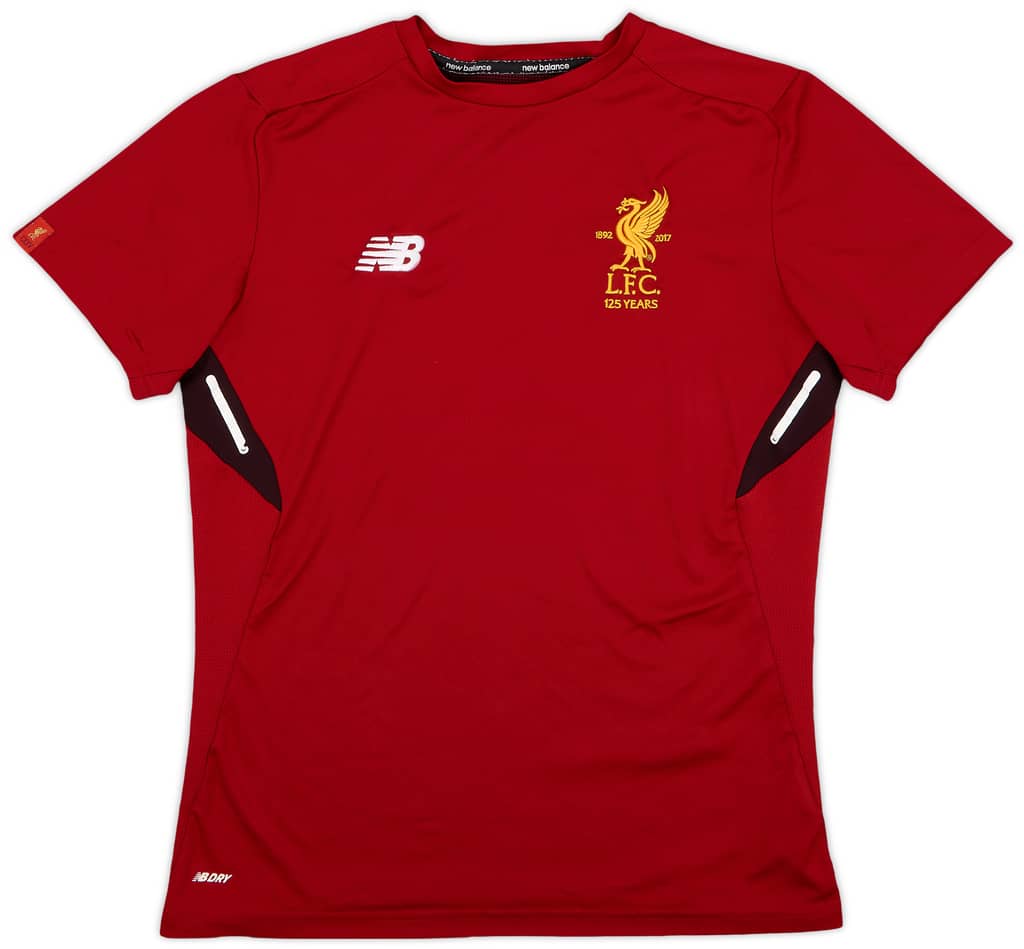 2017-18 Liverpool New Balance Training Shirt - 7/10 - (M)
