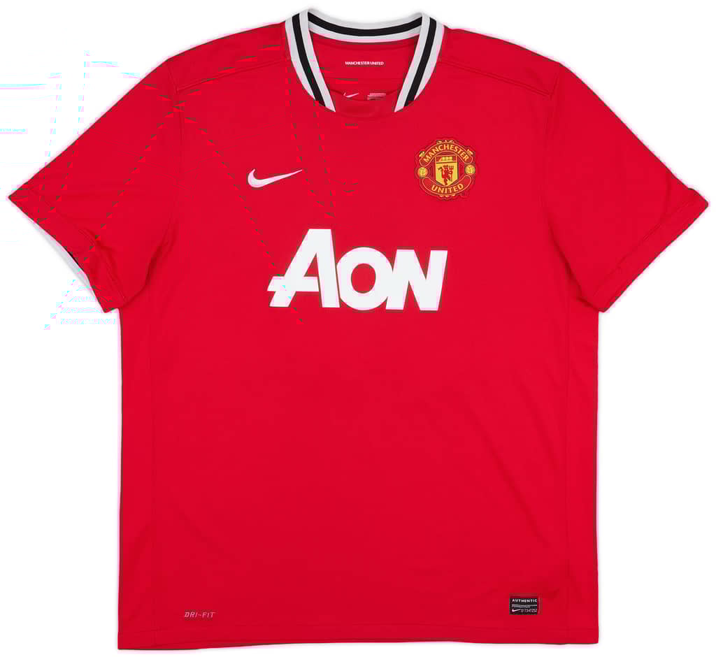 2011-12 Manchester United Home Shirt Rooney #10 - 7/10 - (XXL)