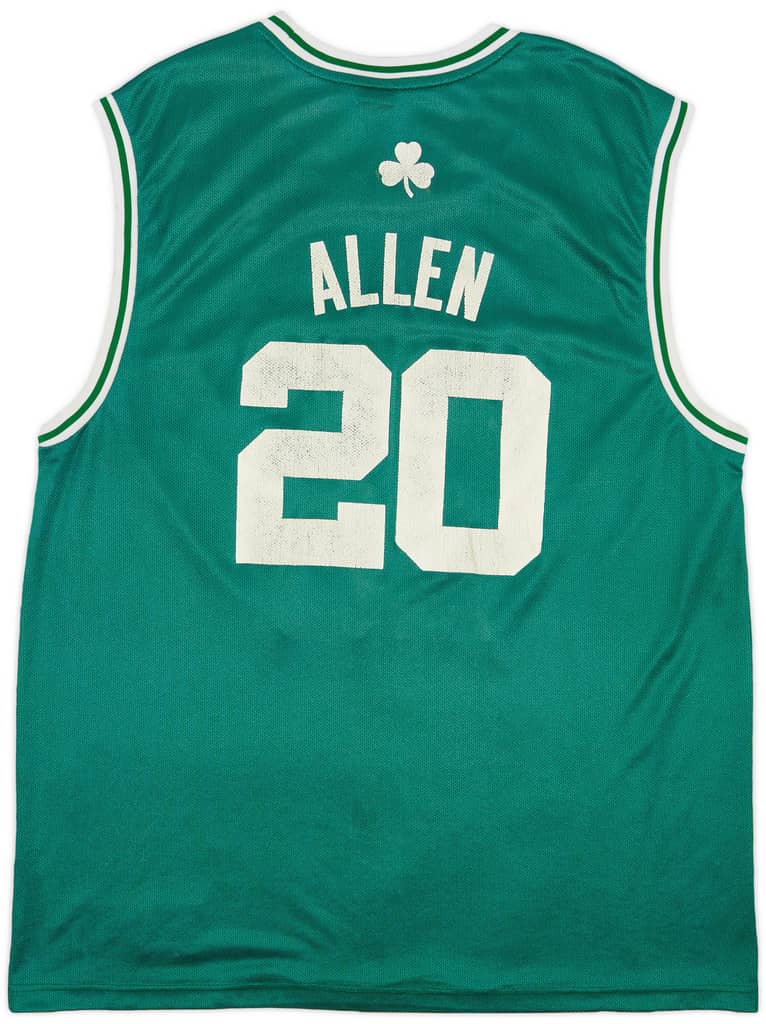 2007-10 Boston Celtics Allen #20 adidas Away Jersey - 4/10 - (XXL)